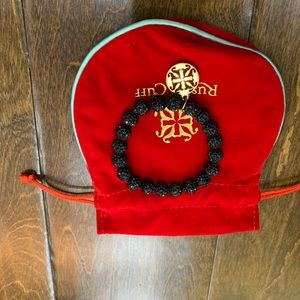 Rustic Cuff black bracelet